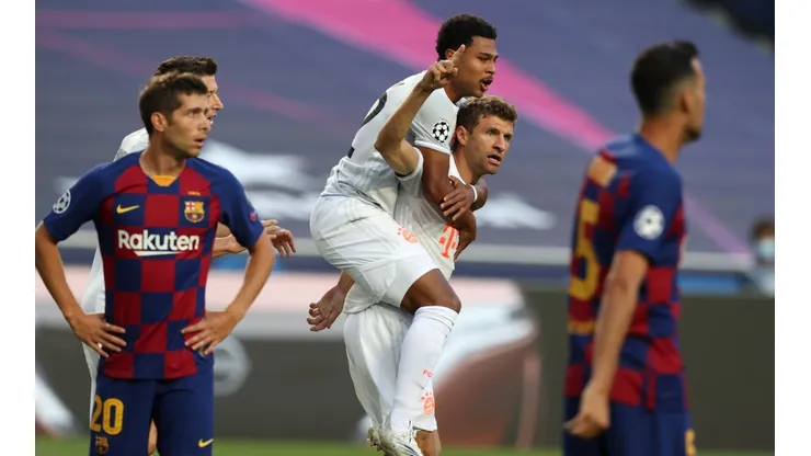 Imágenes del último Bayern Munich vs. Barcelona.