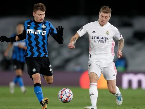 Así alinearán Inter y Real Madrid en la Champions