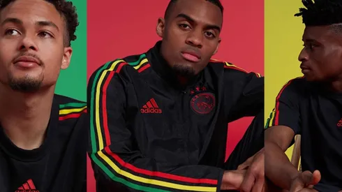 Indumentaria del Ajax inspirada en Bob Marley.