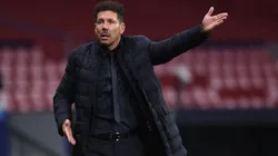 Diego Simeone, entrenador de Atlético de Madrid.