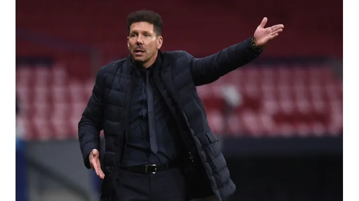 Diego Simeone, entrenador de Atlético de Madrid.