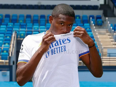 Alaba: "No quise provocar a nadie besando el escudo"