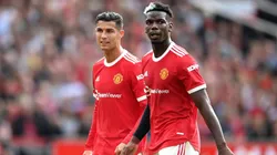 Paul Pogba junto a Cristiano Ronaldo.