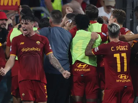 La eufórica celebración de Mourinho con el gol sobre la hora