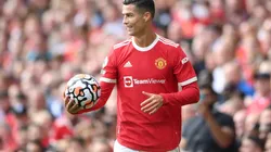 Cristiano Ronaldo en su redebut en Manchester United.