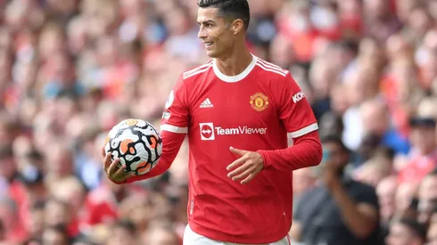 Cristiano Ronaldo en su redebut en Manchester United.