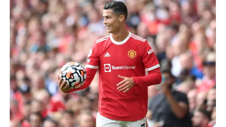 Cristiano Ronaldo en su redebut en Manchester United.