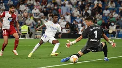 La gran definición de Vinicius ante Matías Dituro.