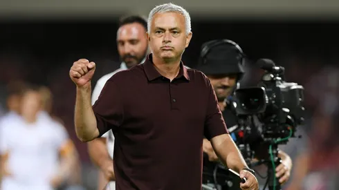 José Mourinho, entrenador de Roma.