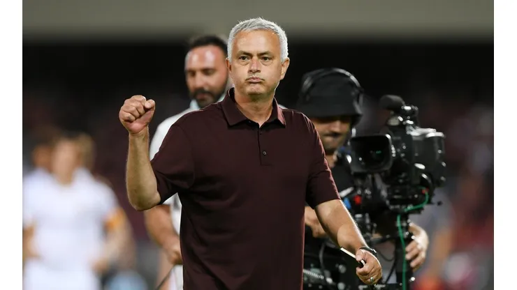 José Mourinho, entrenador de Roma.