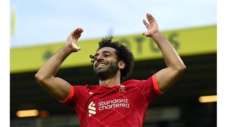 Mohamed Salah alcanzó los 100 goles en la Premier League.
