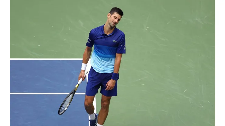Novak Djokovic no pudo ante Daniil Medvedev en US Open.