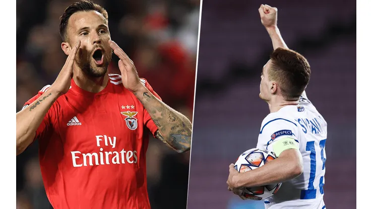 Benfica y Dynamo Kyiv se enfrentan por la UEFA Champions League.