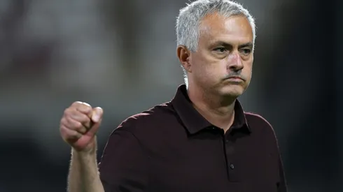 José Mourinho, entrenador de Roma.