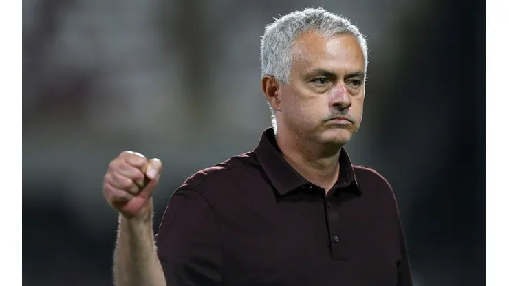 José Mourinho, entrenador de Roma.
