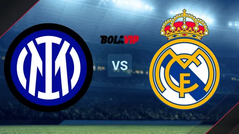 Inter vs. Real Madrid por la UEFA Champions League.