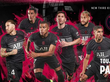PSG: la nueva camiseta de Messi y Neymar