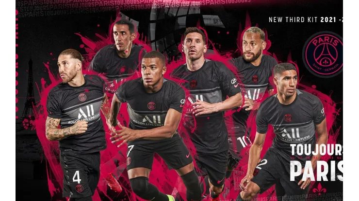 Tercera camiseta PSG
