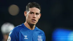 James Rodríguez, jugador del Everton.
