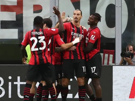 Gran triunfo de AC Milan frente a Lazio
