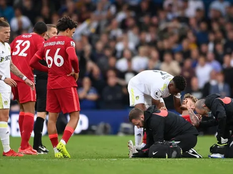La escalofriante fractura de Harvey Elliott