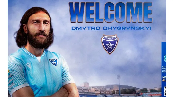 Dmytro Chygrynskyi, jugador de Ionikos.