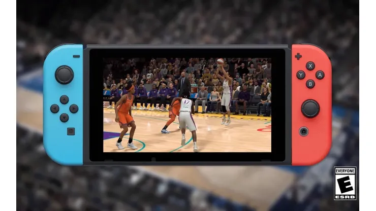 NBA 2K22 da un primer vistazo a su versión de Nintendo Switch