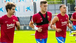 Entrenamiento de Barcelona.