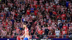 Hinchas de Atlético de Madrid.