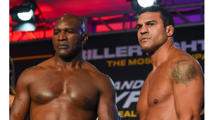 Holyfield perdió en el primer round ante Belfort.
