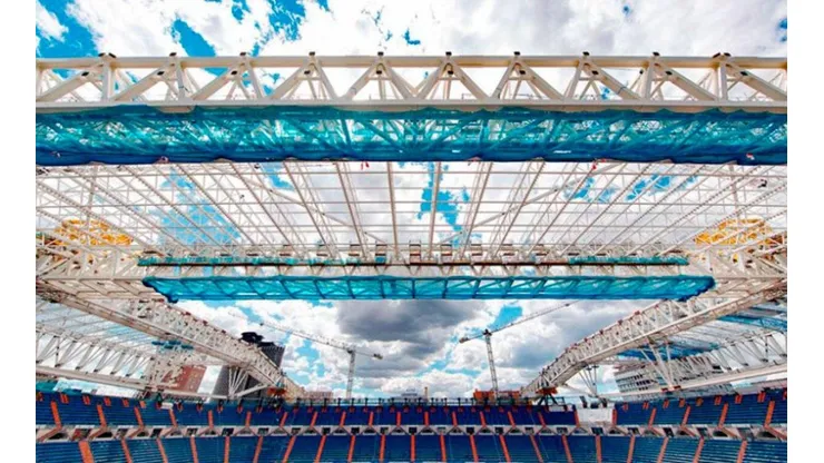 Remodelación estadio Santiago Bernabéu.