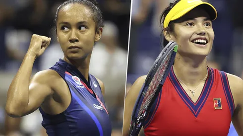 Leylah Fernández vs. Emma Raducanu por la final del US Open (Foto: Getty Images).