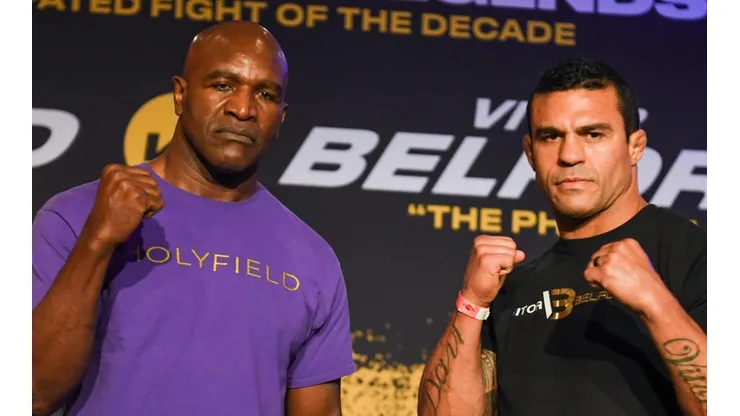 Evander Holyfield se enfrentará a Vitor Belfort este sábado 11 de septiembre en Florida