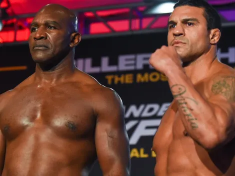 Todo listo para Evander Holyfield vs. Vitor Belfort