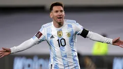 Lionel Messi anotó tres goles en el triunfo de Argentina.