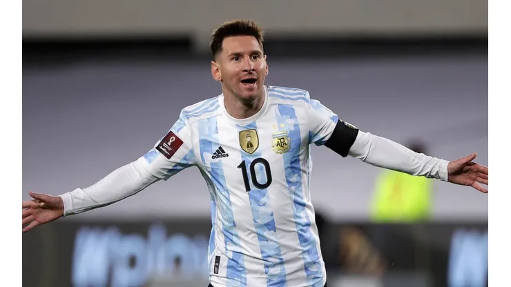 Lionel Messi anotó tres goles en el triunfo de Argentina.