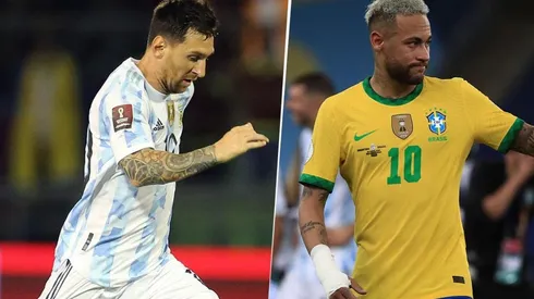 Messi y Neymar, figuras de las Eliminatorias Conmebol.