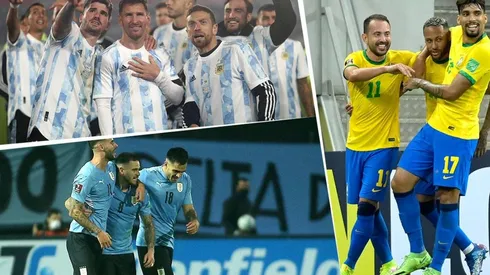 Brasil, Argentina y Uruguay, los líderes del camino al Qatar.