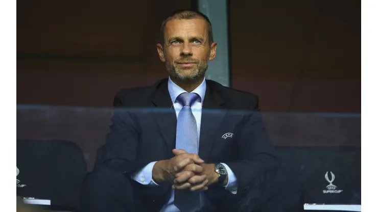 Aleksander Ceferin, presidente de UEFA.