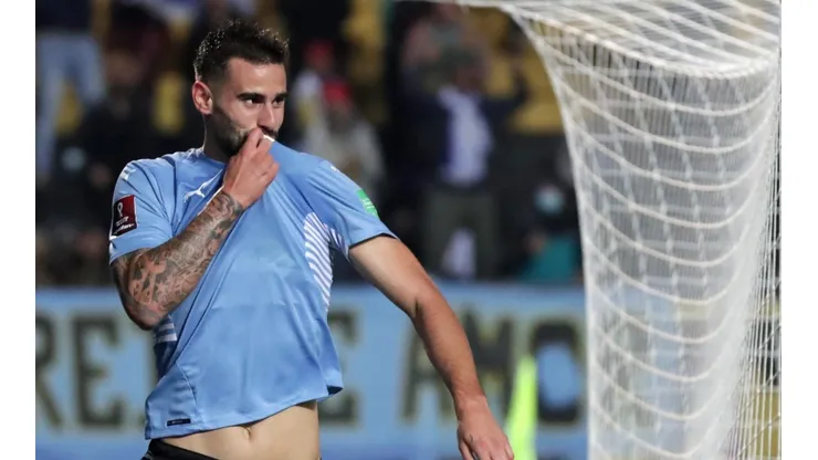 Gastón Pereiro, autor del agónico gol.