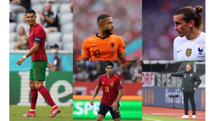 Algunas de las figuras de la triple fecha en Europa.