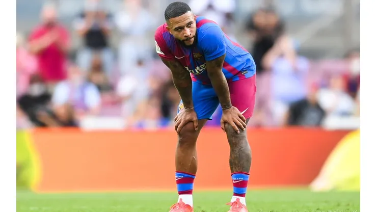 Memphis Depay, jugador del Barcelona.