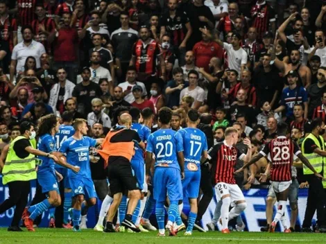 Incidentes en la Ligue 1: se definieron las duras sanciones para Niza y Marsella