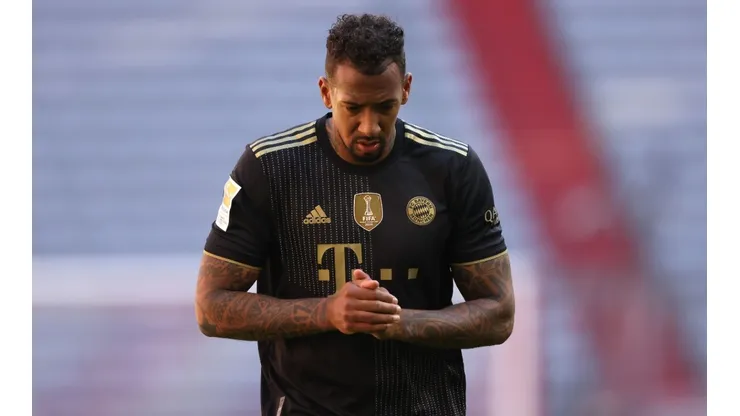 Jerome Boateng en un encuentro con Bayern Munich.