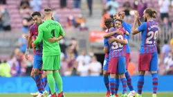 Jugadores del Barcelona.