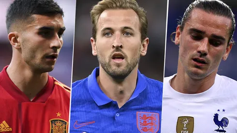 Tabla de posiciones de las Eliminatorias UEFA. (Fotos: Getty Images).