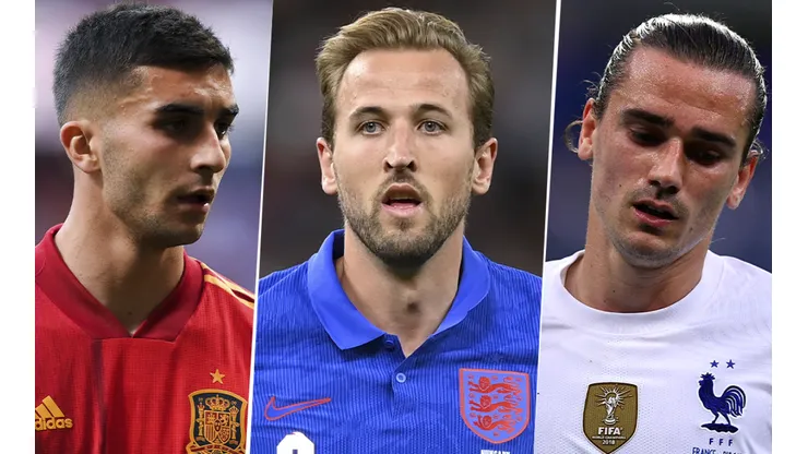 Tabla de posiciones de las Eliminatorias UEFA. (Fotos: Getty Images).