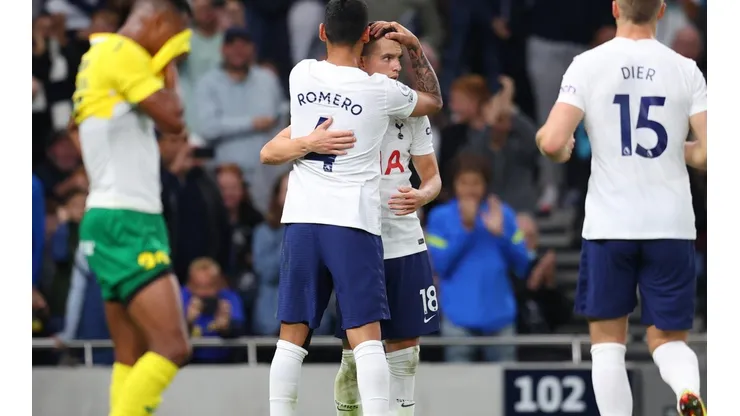 El Tottenham de Cuti Romero y Lo Celso visita al Crystal Palace por la Premier League (Foto: Getty).