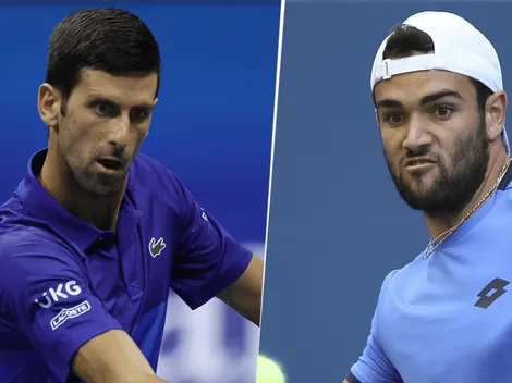 VER EN VIVO Novak Djokovic vs. Matteo Berrettini | TV y Streaming para seguir EN DIRECTO el duelo por los cuartos de final del US Open