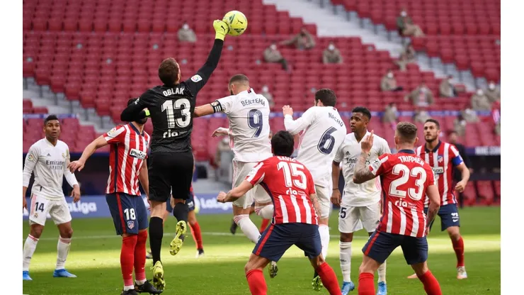 Imágenes del último Atlético vs. Real Madrid.